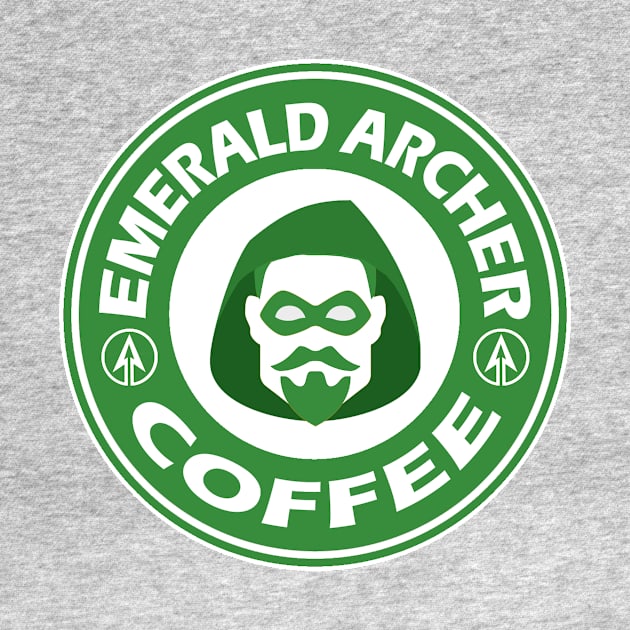 Emerald Archer Coffee by VaultOfPersonalityComics